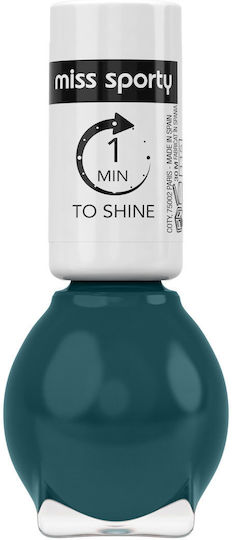 Miss Sporty Lac de Unghii Uscare rapidă Albastru Petrol 131 7ml