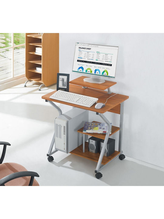Computer Office Ica-tb Wooden Brown with LED 70x50cm