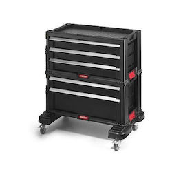 Strend Pro Metal Căruță L56.2xA28.9xÎ50.2cm