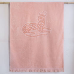 Kids Beach Towel Ilana Jacquard Coral Nima Beach 70x140cm 100% Cotton