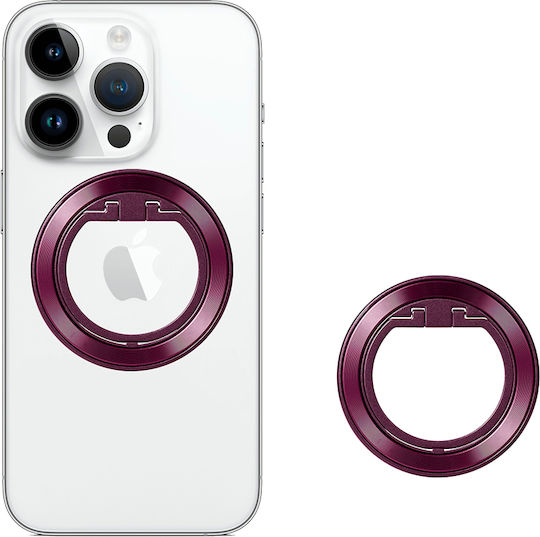 Techsuit Suport de încărcare MagSafe în culoarea Burgundy
