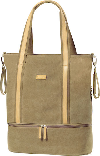 Babyono Shoulder/Hand Diaper Bag Beige