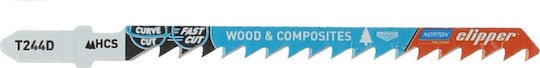 Norton Jig Saw Blade for Wood 76mm 3pcs 70184608375