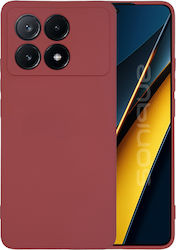 Sonique Back Cover Σιλικόνης Μπορντό (Poco X6 Pro)