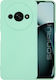 Sonique Back Cover Silicon / Tesatura Turcoaz (...