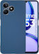 Sonique Back Cover Silicone / Fabric Navy Blue ...