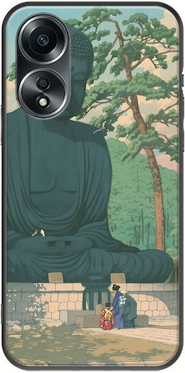 Ukiyo-e - Great Buddha Back Cover Σιλικόνης Πολύχρωμο (Oppo A78 5G)