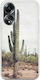 Desert Cactus Umschlag Rückseite Silikon Mehrfarbig (Oppo A78 5G)