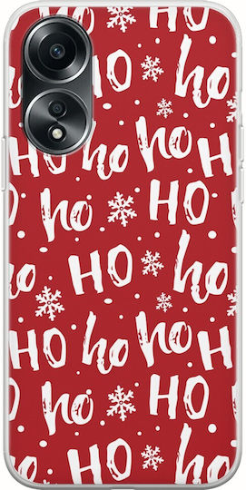 Ho Ho Ho Umschlag Rückseite Silikon Mehrfarbig (Oppo A78 5G)