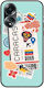 Ticket To Caracas Back Cover Silicon Multicolor (Oppo A78 5G)