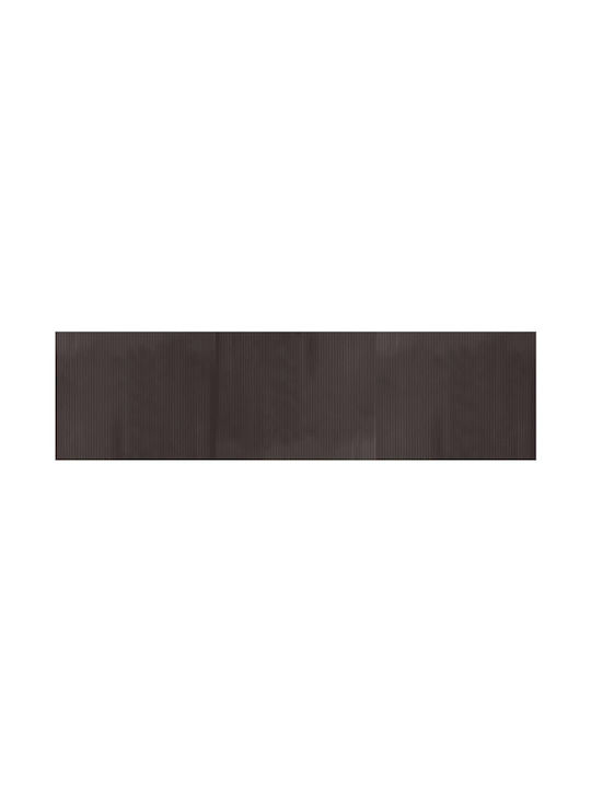 vidaXL Rug Rectangular Dark Brown