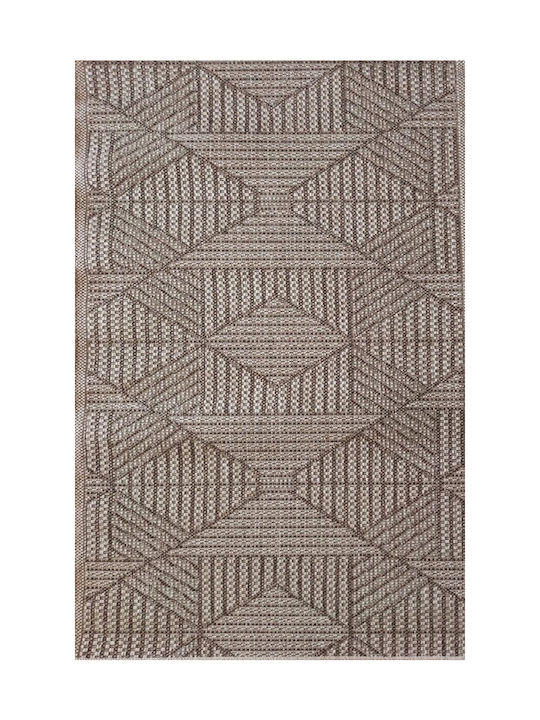 Klonaras Deco 11 Rug Rectangular Summer Wicker Honey