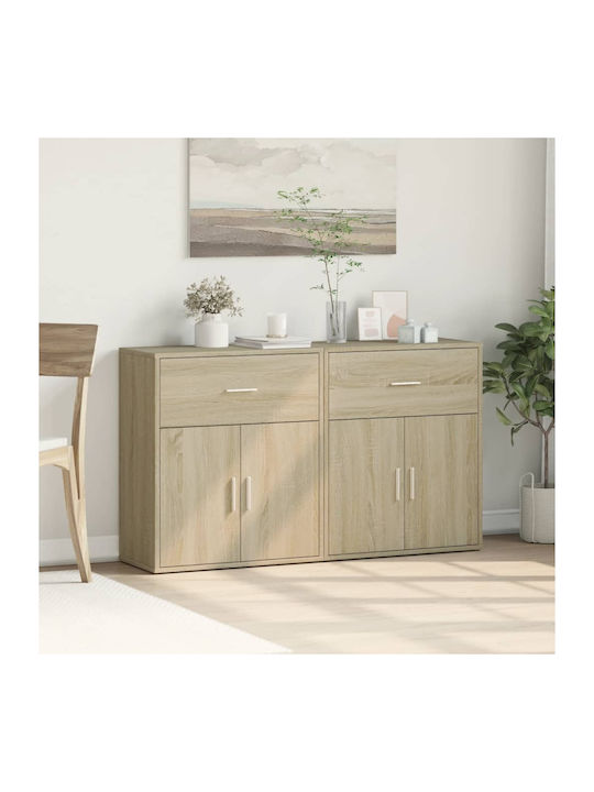 Sideboard Wooden 2τμχ 60x31x70cm