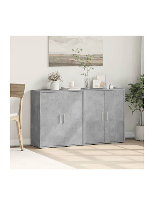Sideboard Wooden 2τμχ 60x31x70cm