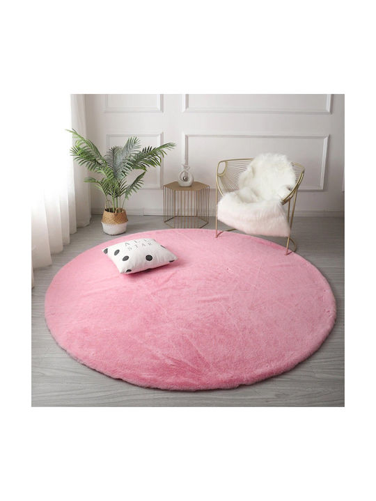 Strado Carpets Χαλί Στρογγυλό Sakurapink (pink)