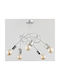 Alfa Pendant Light LED Silver