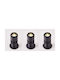 Home Lighting Einzel LED Warmes Weiß Spot in Schwarz Farbe