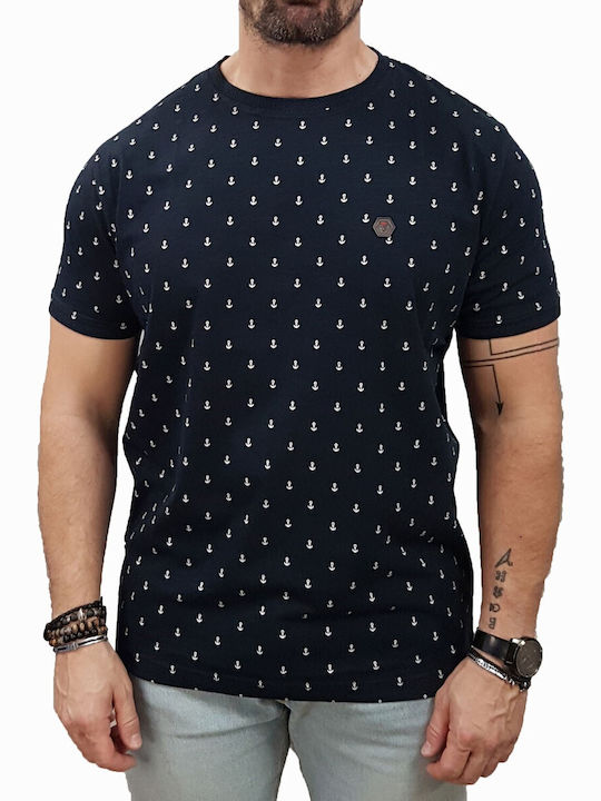 Visconti T-shirt Navy Blue
