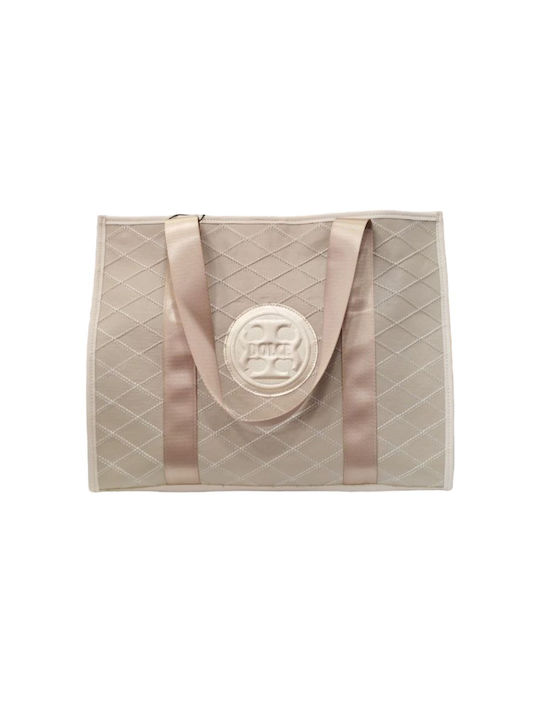 Dolce Damen Tasche Schulter Beige