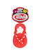 Pet Nova Toy Dog made of Rubber with Sound Red 1pcs