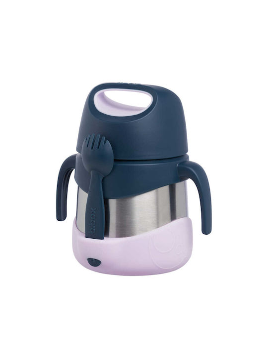 B.Box Δοχείο Φαγητού Inox Θερμός Μπλε 335ml