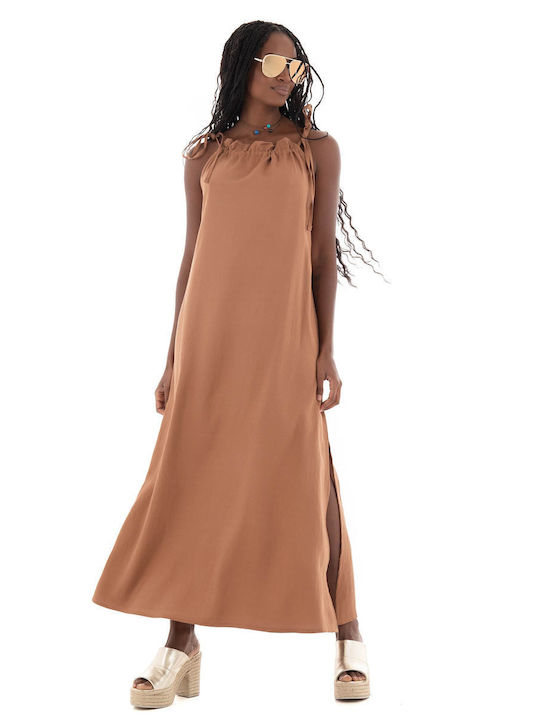 Collectiva Noir Dress Terracotta