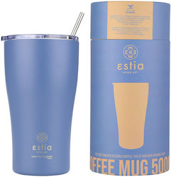 Estia Coffee Mug Save The Aegean 500мл деним синьо Estia Coffee Mug Save The Aegean 500мл деним синьо