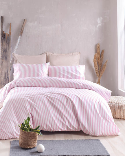 Rythmos Diva Σετ Σεντόνια King Size 270x290εκ. Ροζ (4τμχ)