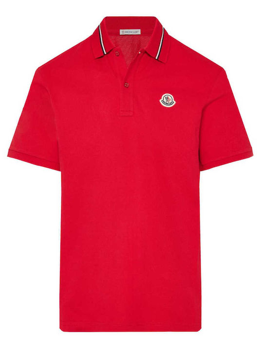 Moncler Bluza Bărbătească Polo RED