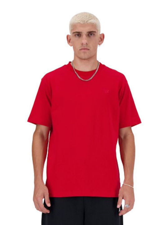 New Balance Herren T-Shirt Kurzarm Rot