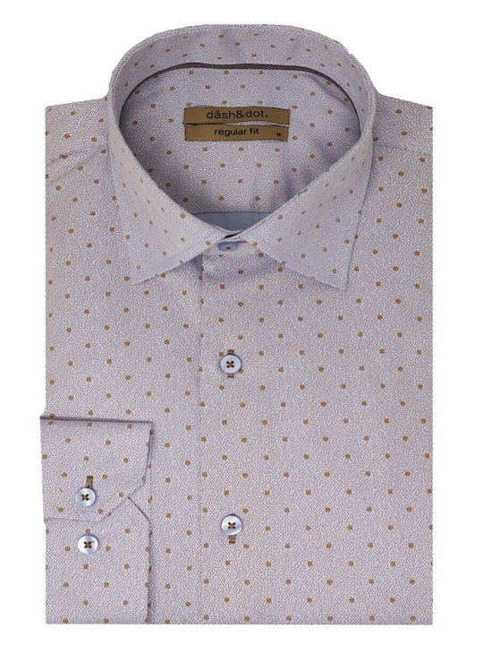 Dash&Dot Men's Shirt Light Blue