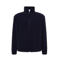 JHK Jagt-Cardigan Vlies Navy in Blau Farbe