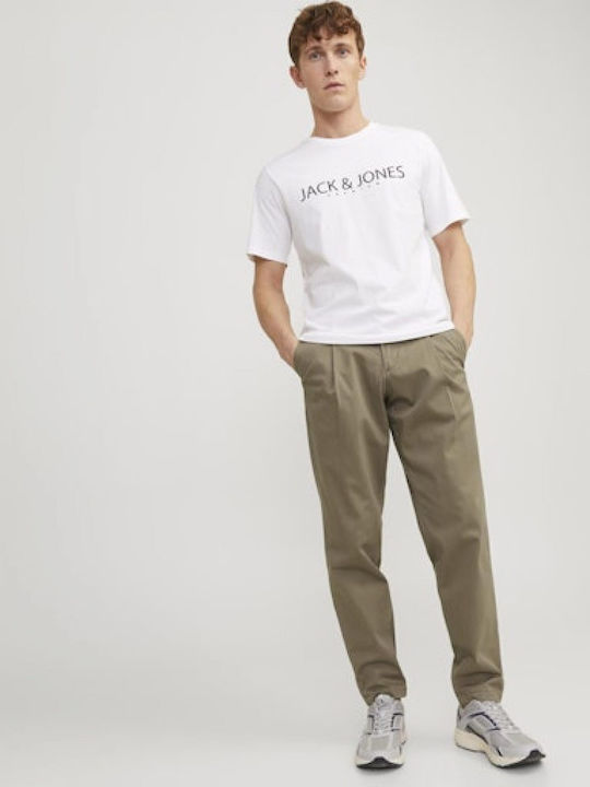 Jack & Jones Παντελόνι Chino Ελαστικό Μπεζ