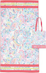 Amo La Casa Pink Beach Towel 170x90cm