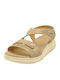 Platforme dama Anatomici Velcro Bej