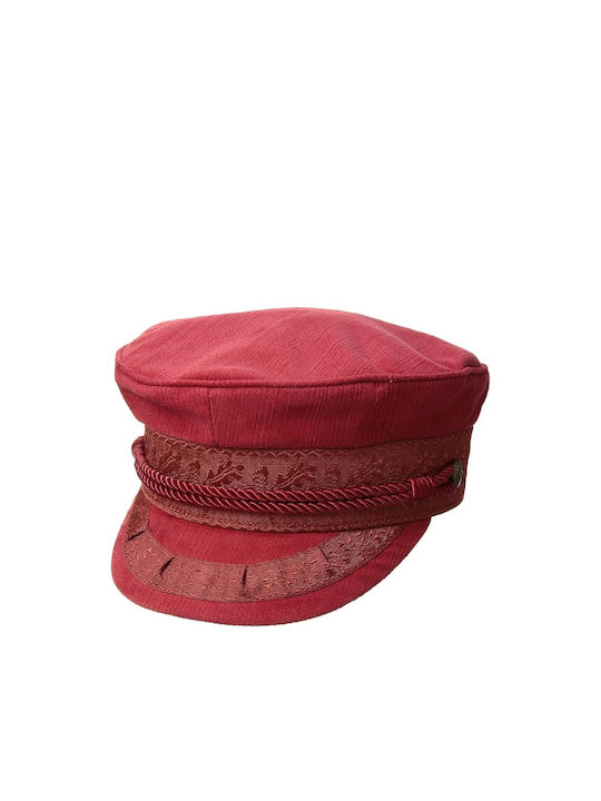 Brixton Corduroy Women's Cap Red