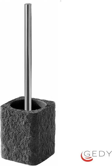 Gedy Aries Keramik Badezimmer Toilettenbürste Gray