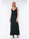 Schwarzer Jumpsuit