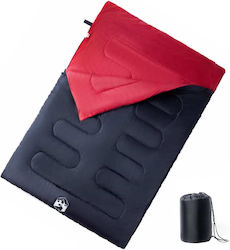vidaXL Sleeping Bag Διπλό Κοκκινο