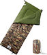 vidaXL Schlafsack Einzeln Green