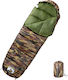 vidaXL Sleeping Bag Μονό Πράσινο
