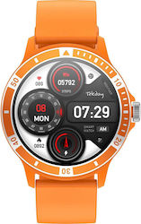 Tekday 656528 42mm Smartwatch mit Pulsmesser (O...
