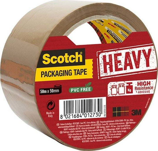Scotch Packaging Tape 50mm x 50m In Brown Colour