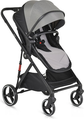 Moni Marbella Adjustable 3 in 1 Baby Stroller Suitable for Newborn Gray 8.4kg