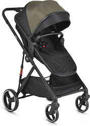 Moni Marbella Adjustable 3 in 1 Baby Stroller Suitable for Newborn Green 8.4kg