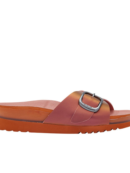 Scholl Anatomic Synthetic Leather Women's Sandals Orange