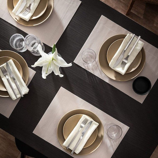 Gofis Home Сервизи за маса Shell Beige 30x45см 4бр