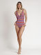 Admas One-Piece Swimsuit Red