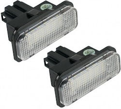 Lumini pentru plăcuțele de înmatriculare Lumini LED pentru Renault Rapid Chevrolet Lumină 50000 2buc