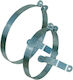 Metallwork Придържащ клипс Chimney Pipe Inox 350мм Сребрист